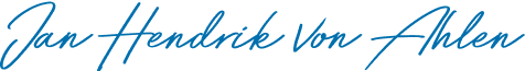 Jan Hendrik von Ahlen Signature